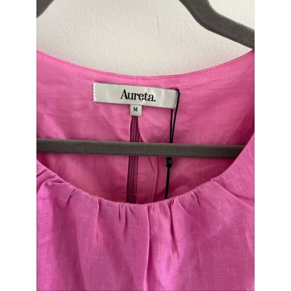 NWT Aureta Chloe Mini Dress in Pop Lilac, Medium $379 G8 - Picture 4 of 10